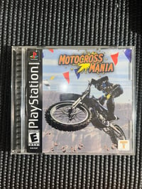 Image 3 of PlayStation 1 bundle w/ controller & Motocross Manía