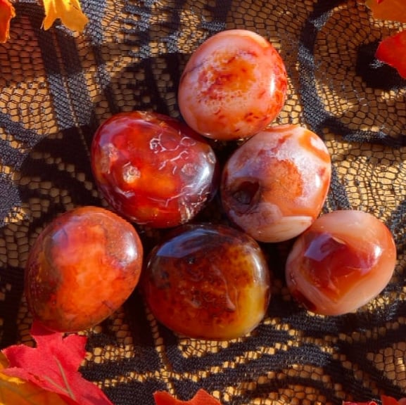 Image of Carnelian Palmstones