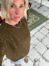 Image 13 of Donegal Yoke Sweater - Made in Ireland