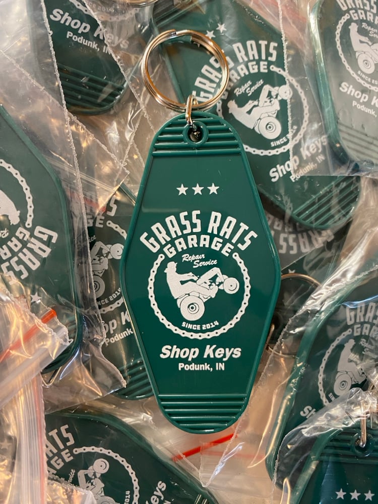 BACK IN STOCK! Vintage Motel Shop Keychains!! 