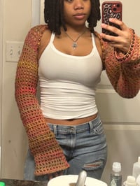 Image 1 of “Neveah” Beaded Shrug