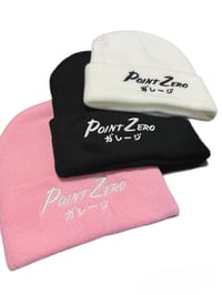 Image 1 of POINT ZERO ガレージ Embroidered Beanie