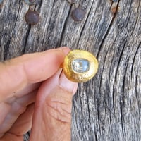 Image 2 of Polki Pebble Ring, US 8