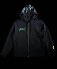 Image 1 of Black AR34EA Zip Up Jacket