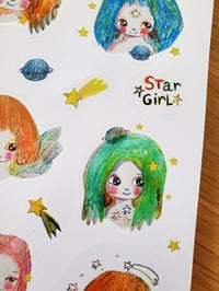 Image 4 of Wish upon a star sticker sheet