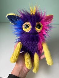 Image 3 of Happy Weighted Monster - Pink Purple Blue