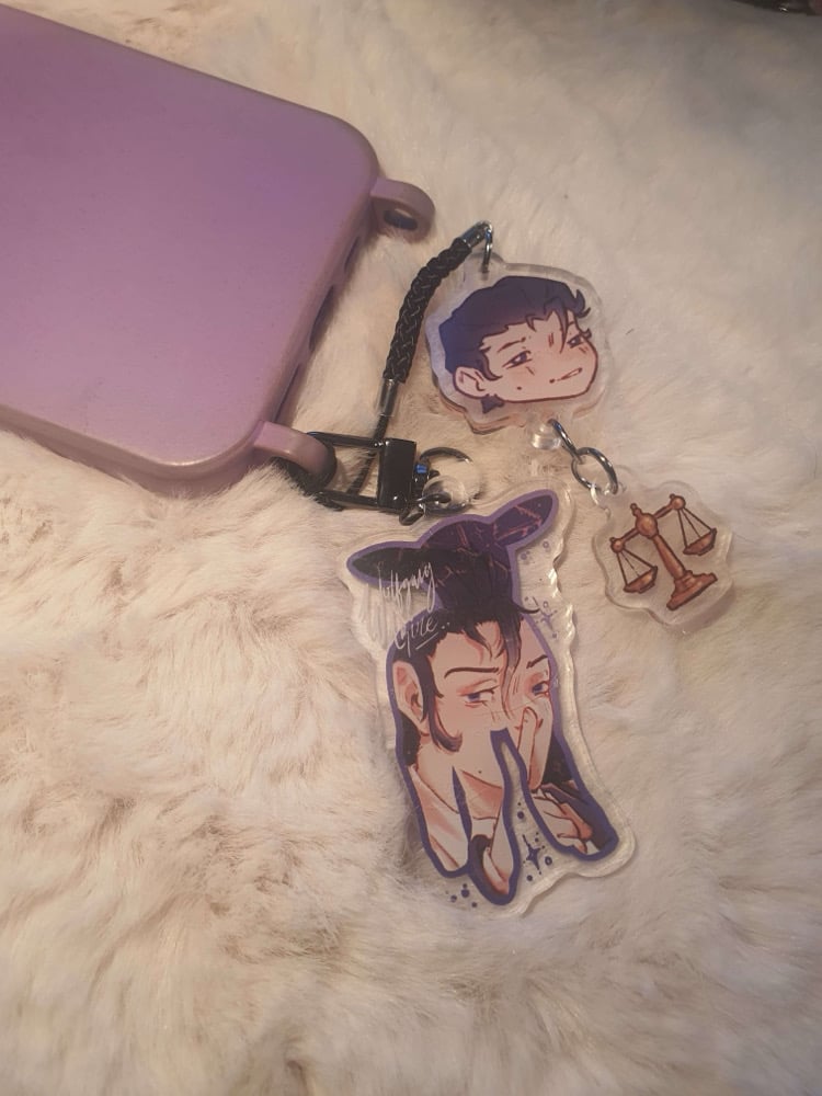 Project: Eden’s Garden phone charms (2pc mini keychain)