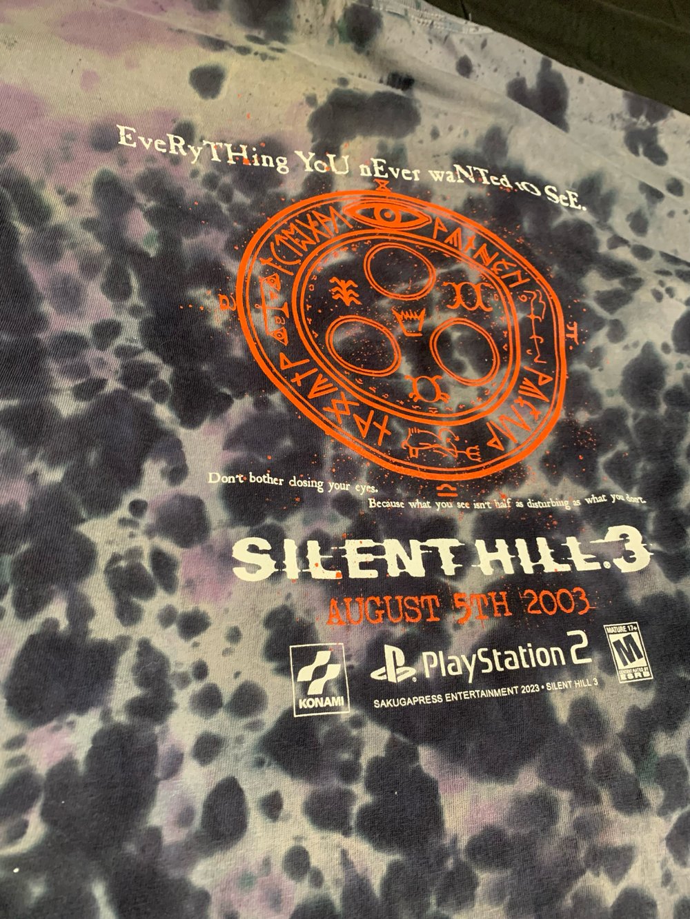 SILENT HILL 3 1/1 DYED XL