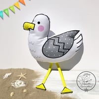 Gavin the Gull Cushion p