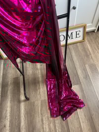 Image 3 of metallic pink dress