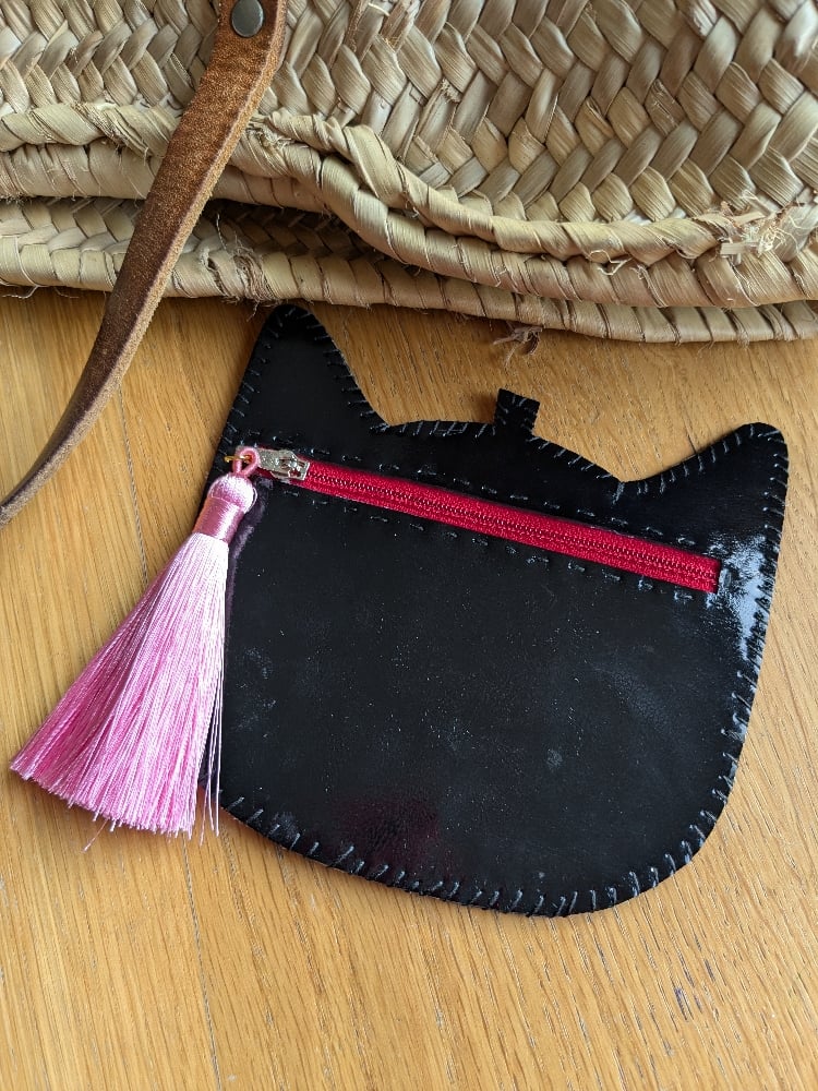 Image of Black Cat Purse