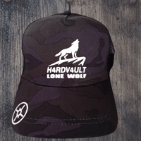 Image 3 of Lone Wolf Camo Trucker Cap