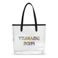 Image 4 of Disability Pride Clear Tote Bag
