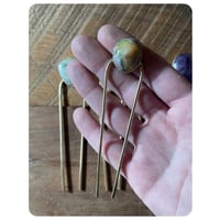 Image 4 of Solid Brass Various Hairpins 