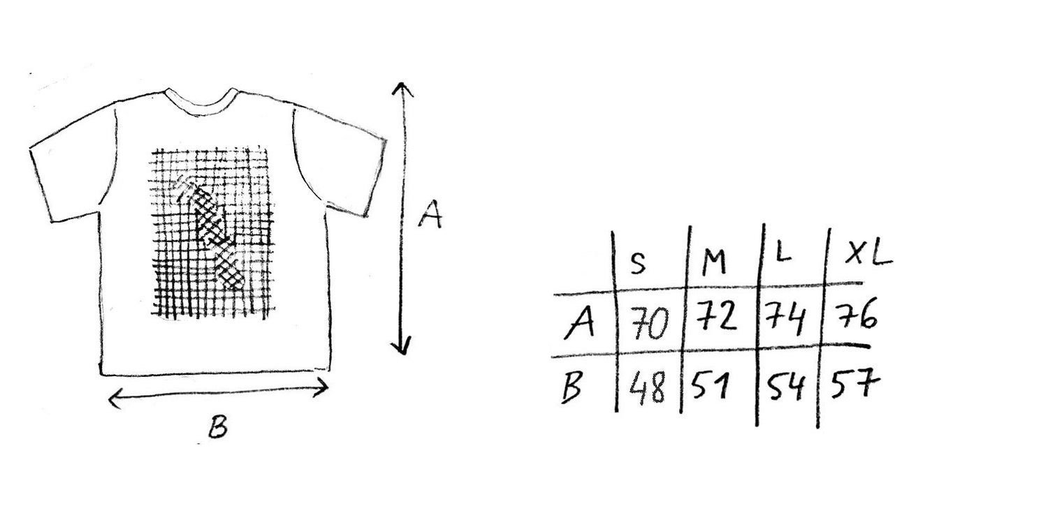 Image of GRID SNAKE BASIC TSHIRT