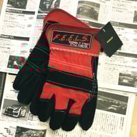 Image 1 of v1 Street Gloves - Red/Black