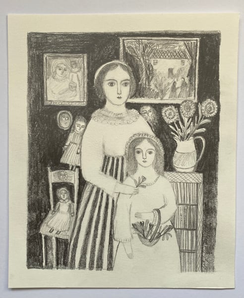 Image of forever young - original drawing 