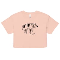 Image 2 of Women’s crop top zebra 