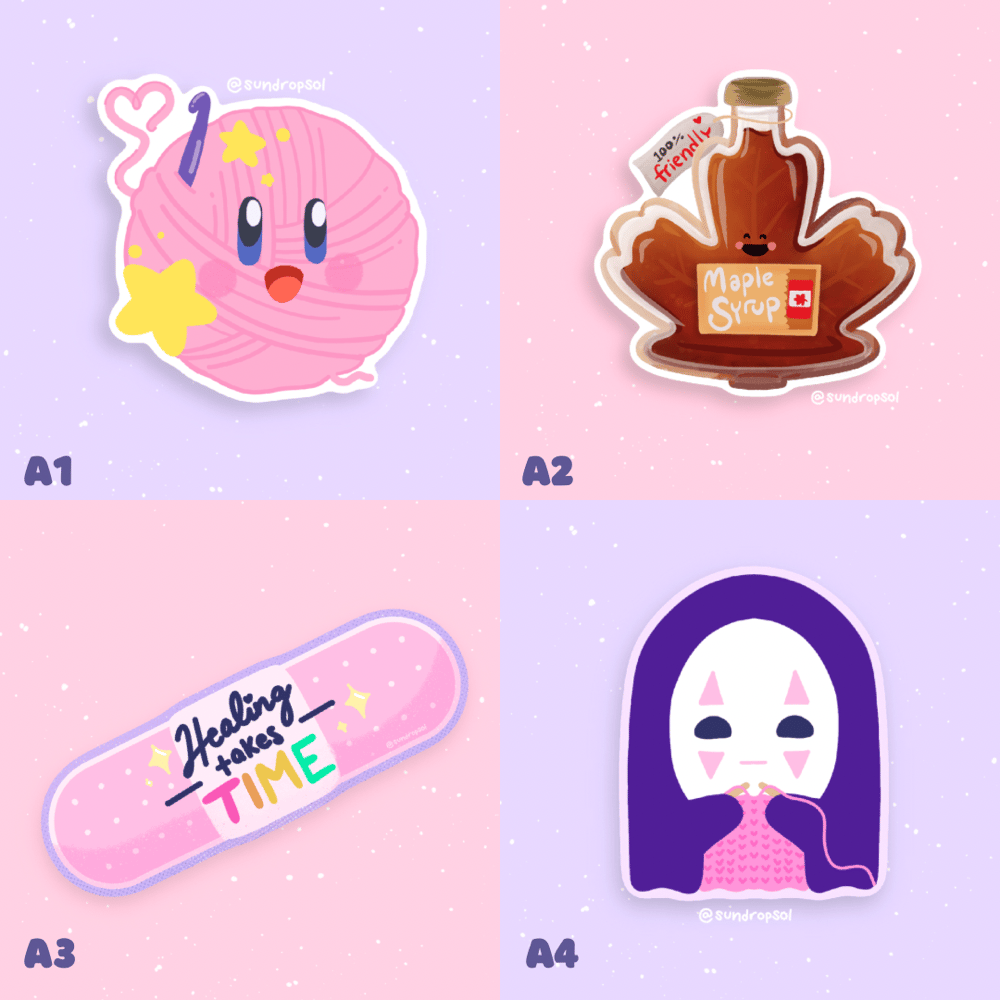 Image of Sticker Collection Pt.1 💕