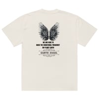 Image 8 of Men/Boys EARTH ANGEL Oversized faded t-shirt