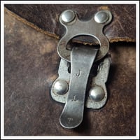Image 2 of Vintage transport conductors leather satchel