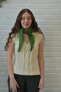 Image 9 of Aran Vest - Made in Ireland