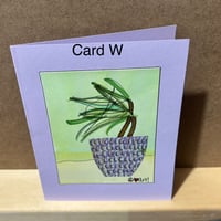 Image 20 of ART - YOUR CHOICE - Vertical Handpainted Art Greeting Card