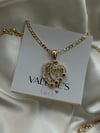 Mom x Heart Necklace