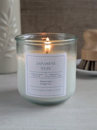 Image 3 of Recycled Glass - Yuzu Soy Wax Candle