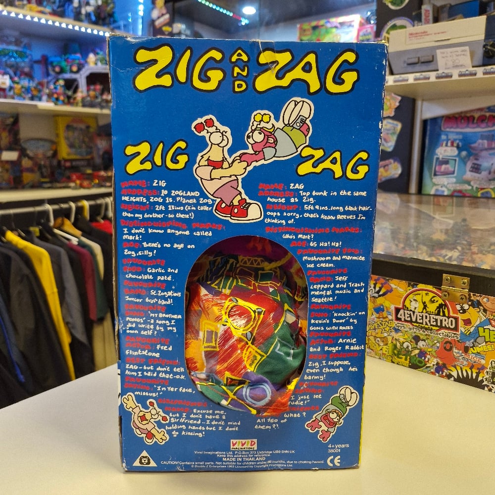 Image of Vivid Imaginations Zig and Zag – Zag Hand Puppet (Boxed)