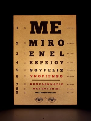 Image of Agudeza visual. Parálisis Permanente.