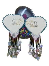Image 2 of Super Mega Babe Inlay Earrings 
