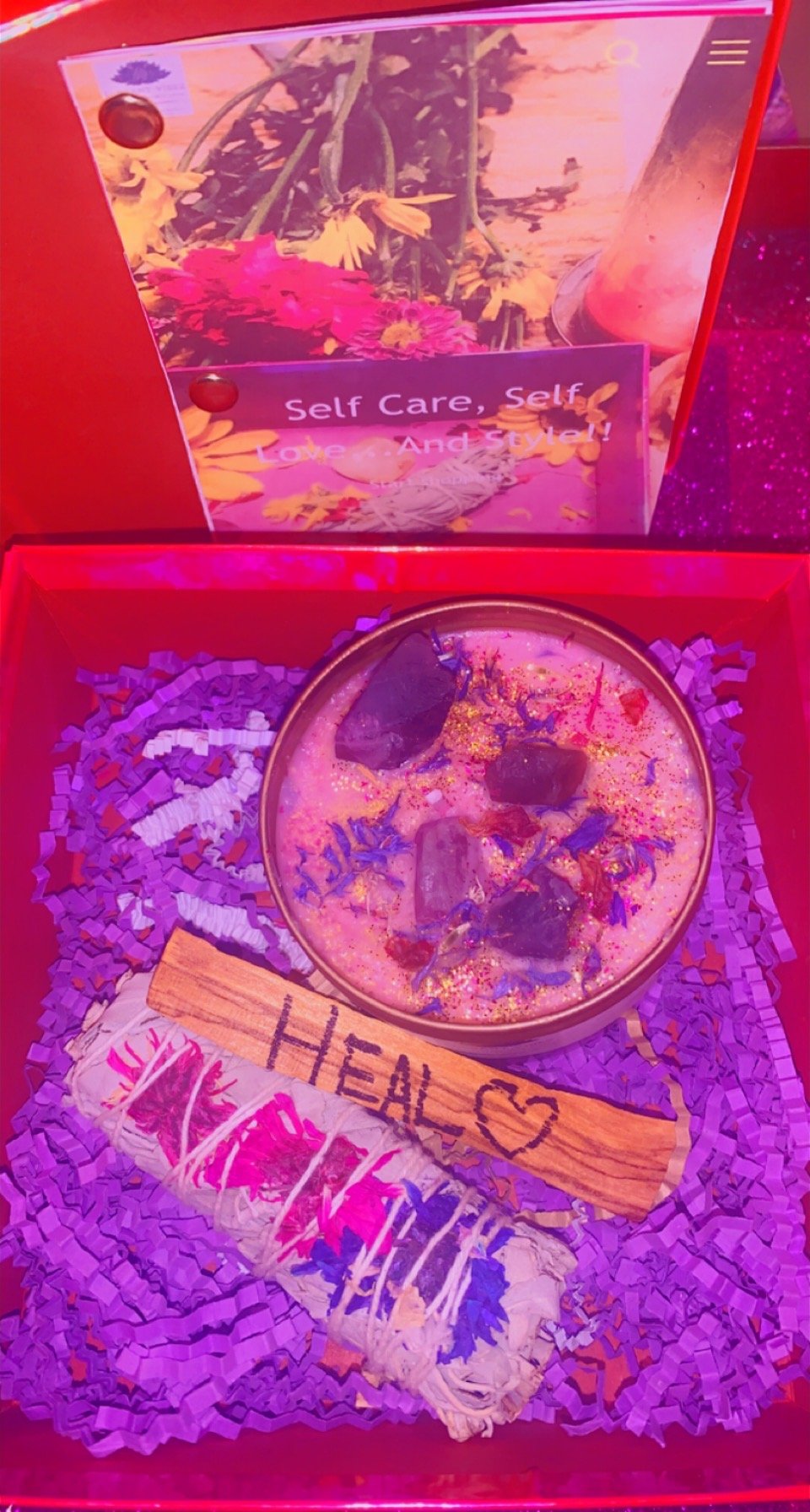 Image of Self Healing! Affirmations “peace kit” restocked!! only a few available ‼️
