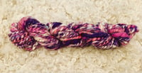 Image 1 of Hand Spun Woollen Artisan Yarn- Purple Rain