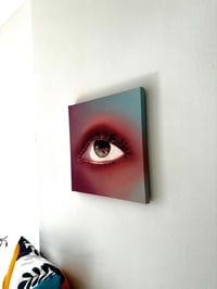 Image 5 of “Pleasant Eye” 12”x12” Canvas Print