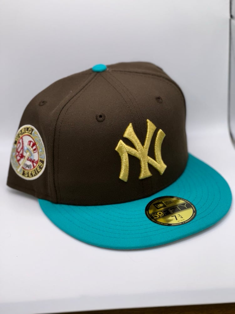 New York Yankees Brown/teal 7 3/4