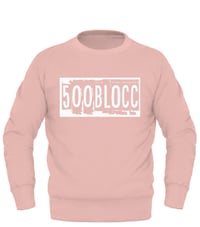 500Blocc Pink Crew Neck 