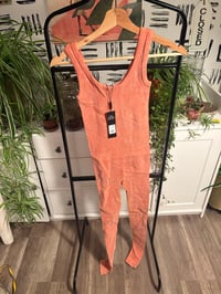 Image 1 of NWT one piece orange 