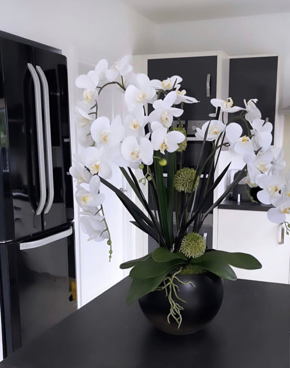 Luxury Allium Orchid Lusso Vita Decor