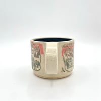 Image 4 of town at sunset mug