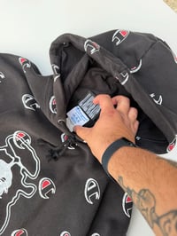 Image 4 of BLACK CHAMPION ANGEL HOODIE (XL)