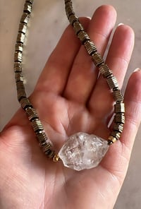 Image 2 of *new* XL DT Tibetan QUARTZ + PYRITE #1