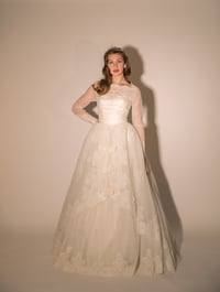 Image 1 of 1950s Flower Gown
