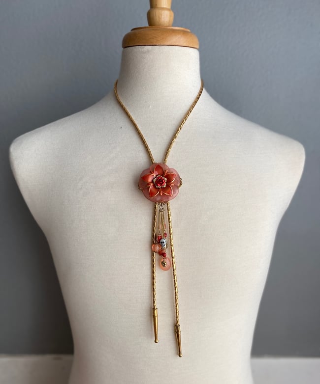 Rose & Skull Bolo