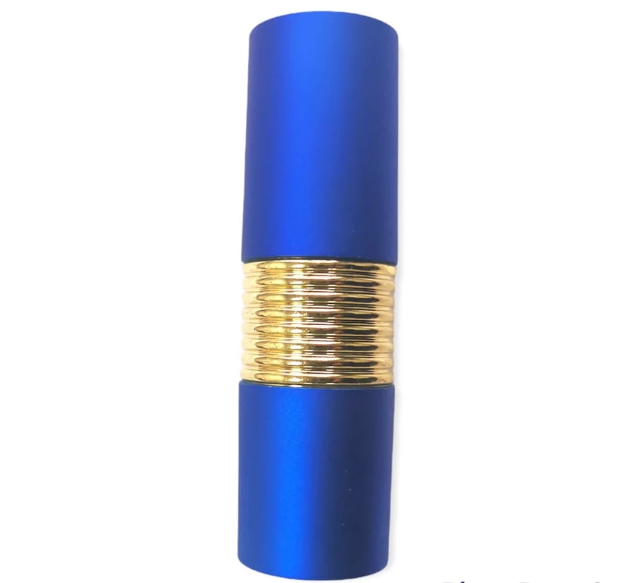 Image of  Pucker-Up Lipstick Knife (BLUE AND GOLD)