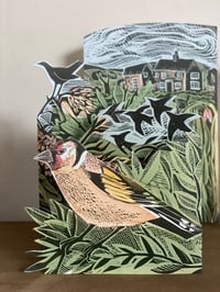 Image 3 of Carte accordéon Oiseaux