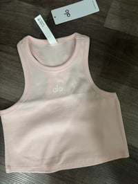 Pink tan top