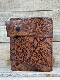 Image 1 of Medium Leather Diamond Long Stitch Blank Book