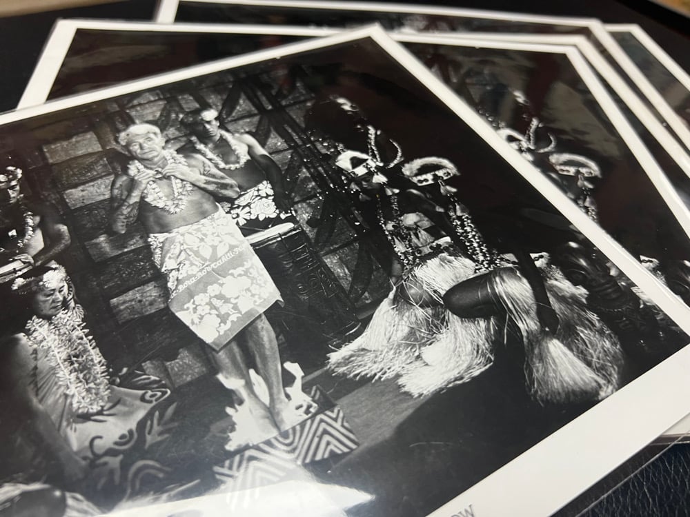 Image of Tahiti Felix & The Regal Tahitians Original Press photos & Record 1950’s