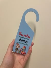 Image 2 of Santa Stop Here Hangers 